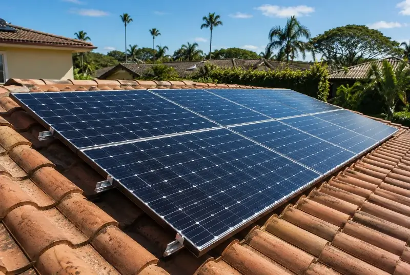 Installation de panneaux solaires à Moulin-Neuf